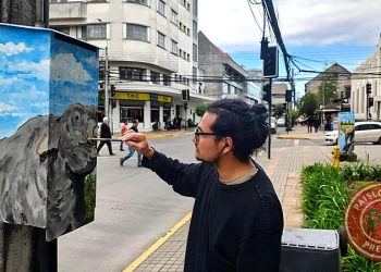 Arte urbano en Osorno: Pintan 20 gabinetes de semáforos con identidad local