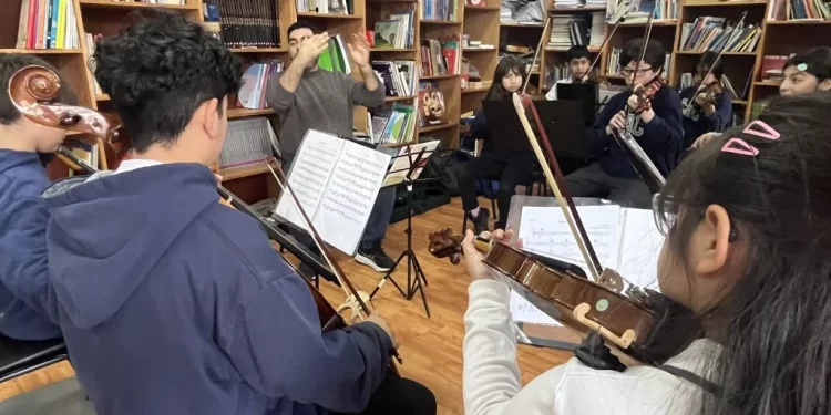 Concierto de la Orquesta Escuela de Artes y Cultura en el Día de los Patrimonios