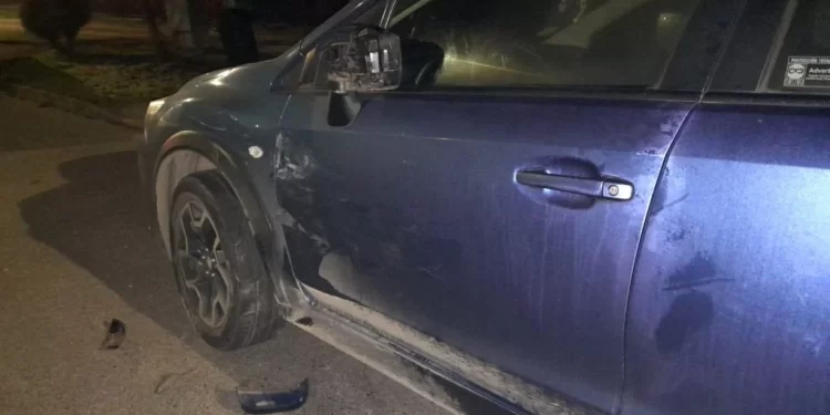 Chocó vehículo estacionado: Registró 2,75 gramos de alcohol en la sangre