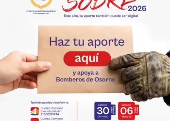 Bomberos de Osorno lanza su tradicional Campaña del Sobre