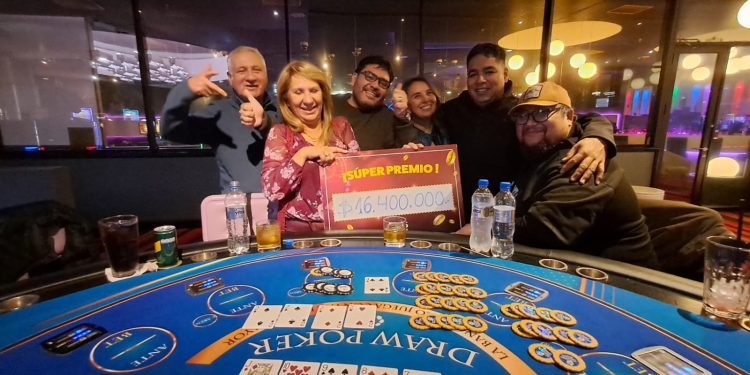 Tres grandes premios en un solo fin de semana: Casino MDS Talcahuano celebró a ganadores en bingo, mesas y máquinas de juego