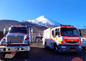 Hombre muere tras caer en volcán Osorno