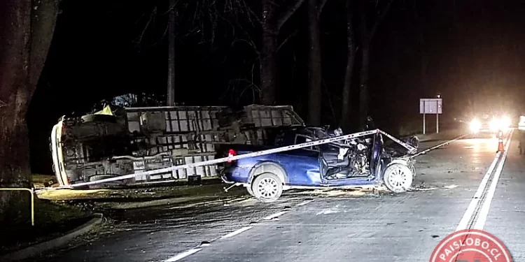 Accidente en ruta El Tepual de Puerto Montt