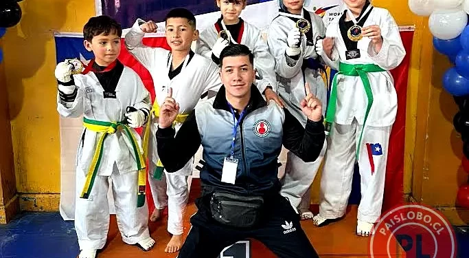 Taekwondo: Osorno obtiene 9 medallas de oro en la Copa Gran Llanquihue