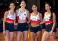 Relevo femenino 4×100 establece nuevo récord de Chile U20