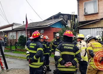 Incendio en Osorno deja siete damnificados
