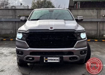 PDI Osorno detiene a sujeto y recupera camioneta RAM