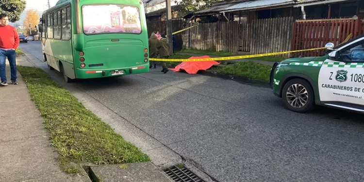 Adulto mayor fallece en la vía pública en sector Rahue Alto de Osorno