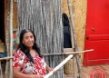 Exposición de Manteras del Territorio Künko en Feria de Rahue