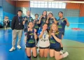 Colegio Creación campeón comunal de vóleibol Sub 14