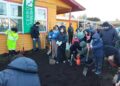 Escuela España cuenta con un Bosque de Bolsillo Miyawaki