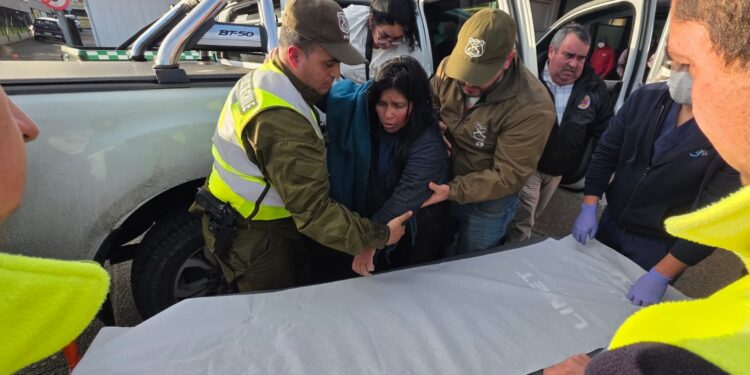 Persona extraviada es encontrada con vida tras intensas labores de búsqueda en Quellón