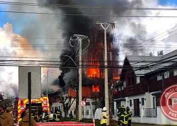 Incendio afecta a dependencias del Regimiento Arauco de Osorno