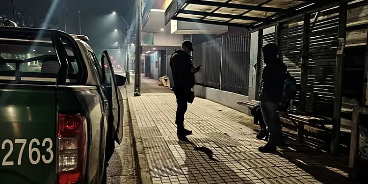 Osorno: Carabineros detiene a sujeto con cinco órdenes de detención vigentes
