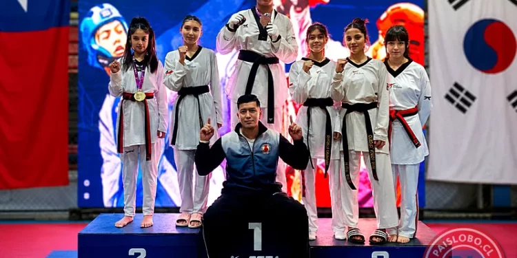 Taekwondo Osorno: Club Jidokwan logra oro y plata en Copa Acero 2026