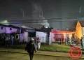Incendio destruye inmueble interior en Osorno