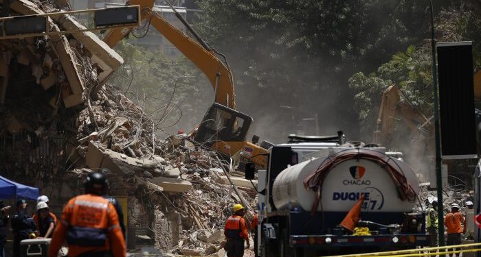 Doble terremoto en Venezuela: cifras de fallecidos se elevan a 1.450 y hay 3.150 heridos