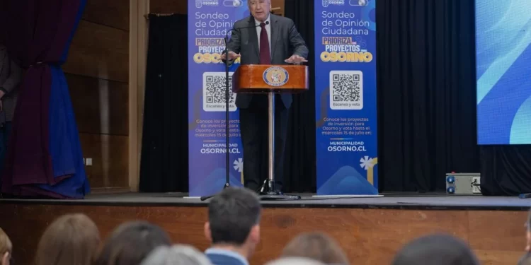 Municipio lanza sondeo ciudadano para priorizar proyectos de inversión comunal en Osorno