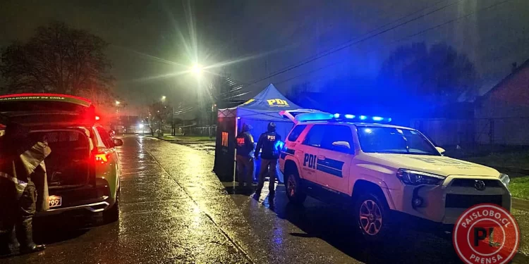 Homicidio en Osorno: PDI investiga muerte de hombre con múltiples heridas