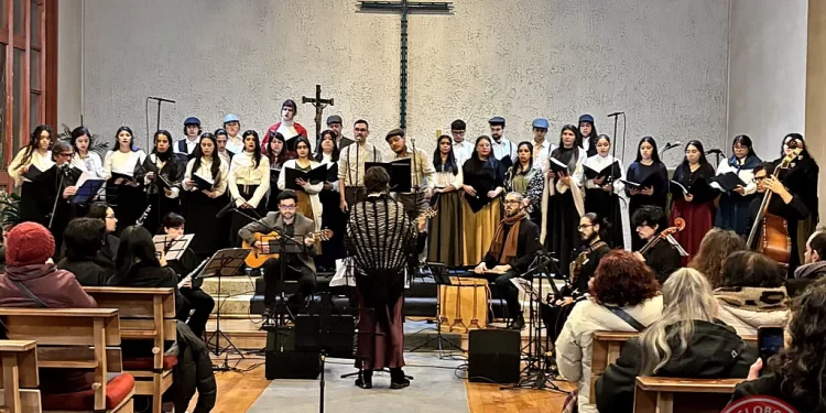 Cantata Santa María de Iquique en Osorno