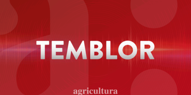 Temblor sacude la zona centro del país