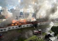 Investigan una posible falla eléctrica entre las hipótesis de incendio en edificio del Destacamento Arauco en Osorno