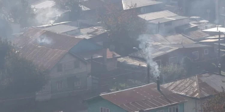 Decretan emergencia ambiental este viernes por mala calidad del aire en Osorno