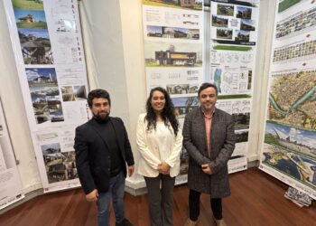 Agrupación de Arquitectos de Osorno inauguró la Expo-Arquitectura en la Corporación Cultural Alianza Francesa