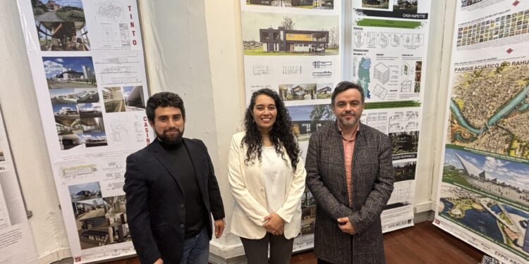 Agrupación de Arquitectos de Osorno inauguró la Expo-Arquitectura en la Corporación Cultural Alianza Francesa