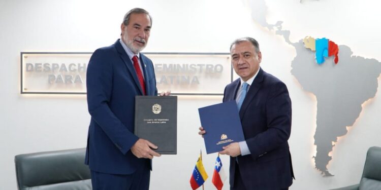 Chile y Venezuela restablecen relaciones consulares tras intercambio de notas diplomáticas