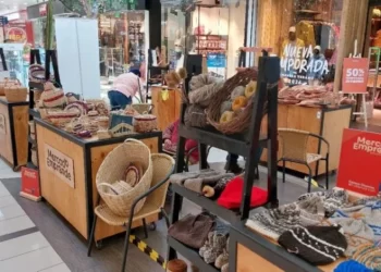 Feria de Artesanía Indígena en Cenco Mall Osorno