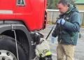 Brigada Canina intercepta más de 13 kg de productos de riesgo ocultos en camión procedente de Brasil